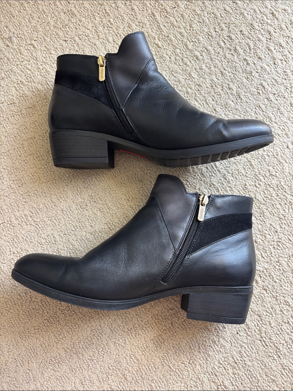 Pikolinos Black Ankle Boots